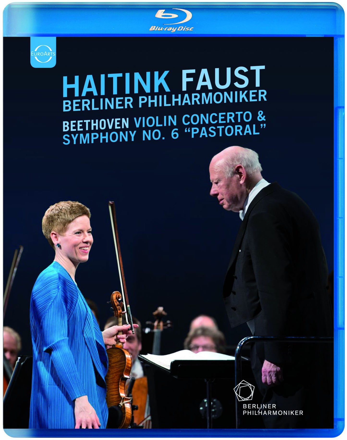Haitnik/Berliner Philharmoniker: Beethoven - Violin Concerto & Symphony No. 6 "Pastoral" [Blu-ray]