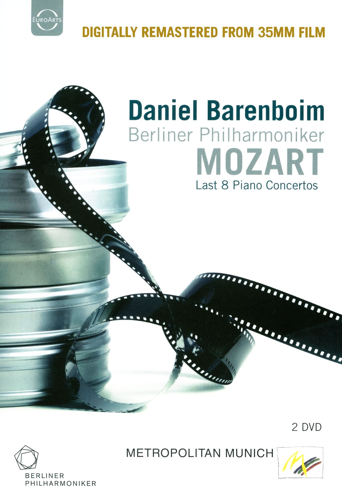 Daniel Barenboim/Berliner Philharmoniker: Mozart - Last 8 Piano Concertos [2 Discs]