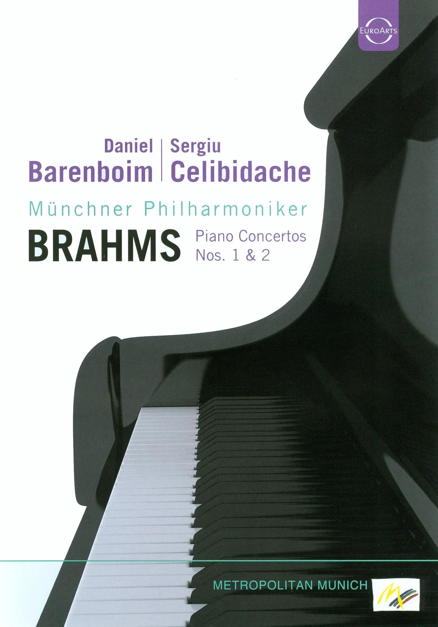 Daniel Barenboim/Sergiu Celibidache: Brahms - Piano Concertos Nos. 1 & 2