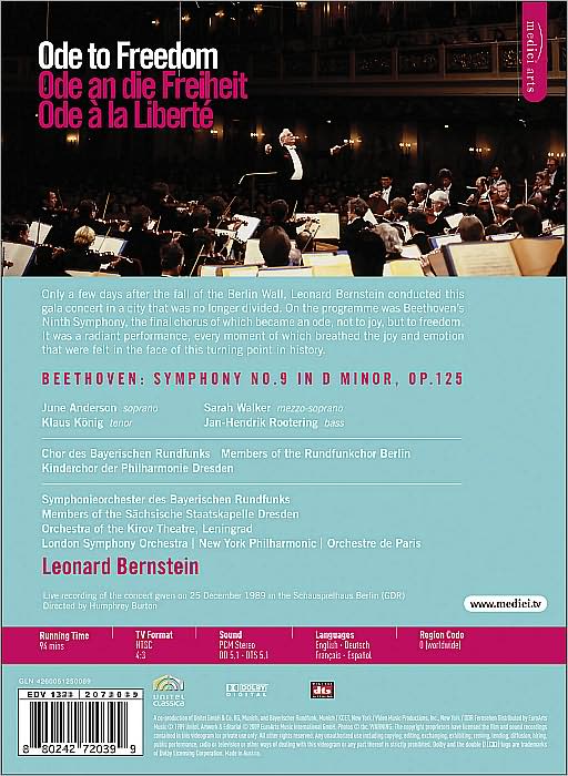 Leonard Bernstein: Ode to Freedom - Beethoven Symphony No. 9