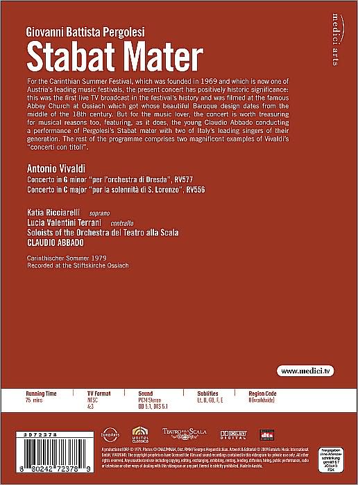Pergolesi: Stabat Mater - Abbado