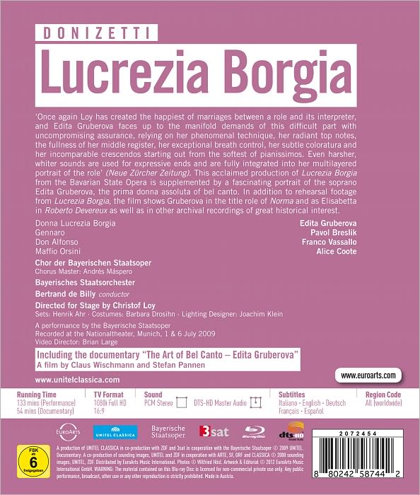 Lucrezia Borgia [Blu-ray]