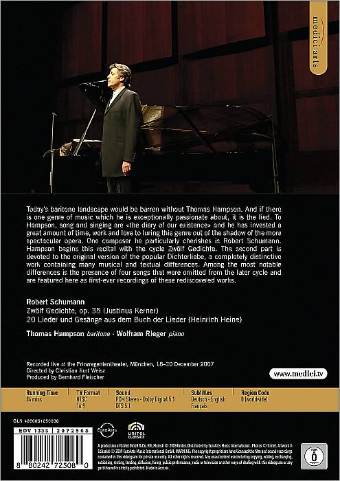 Thomas Hampson Sings Schumann