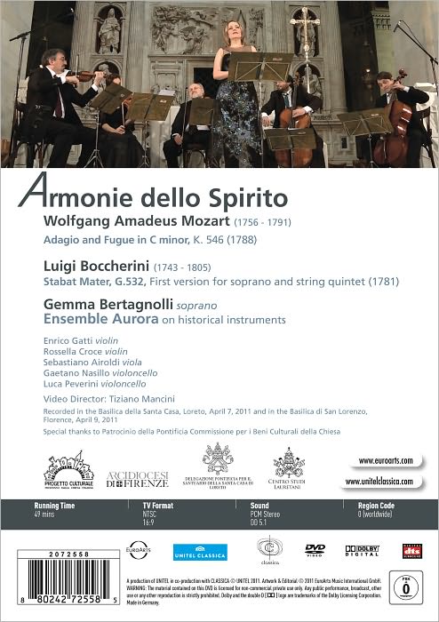Gemma Bertagnolli/Ensemble Aurora: Armonie dello Spirito