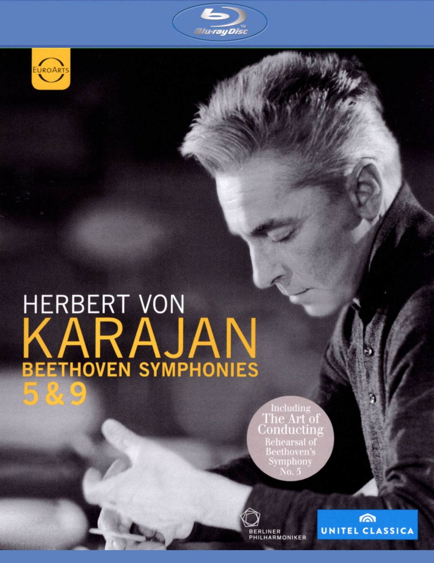 Herbert von Karajan: Beethoven - Symphonies Nos. 5 & 9 [Blu-ray]