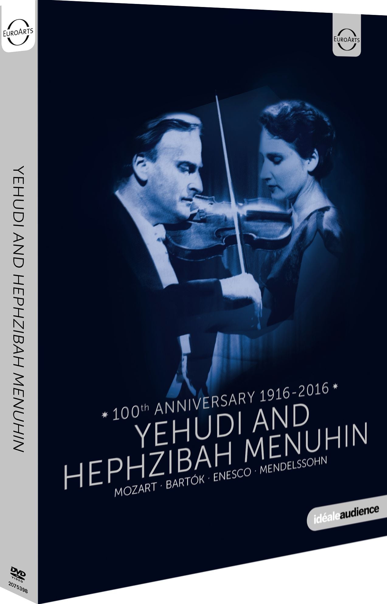 Yehudi and Hephzibah Menuhin: Mozart/Bartók/Enesco/Mendelssohn
