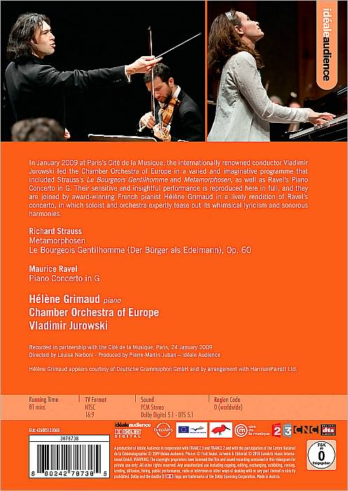 Jurowski Conducts the Chamber Orchestra of Europe with Helene Grimaud: Strauss/Ravel