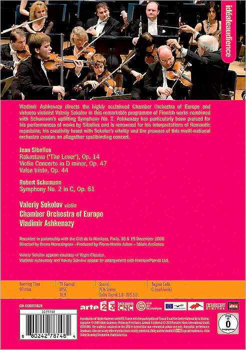 Valeriy Sokolov/Vladmir Ashkenazy: Sibelius Violin Concerto/Schumann Symphony No. 2