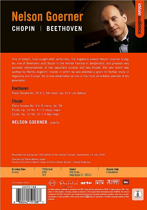 Nelson Goerner: Chopin/Beethoven - Live at Verbier Festival