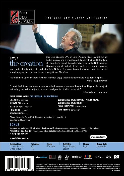 John Nelson: Haydn - The Creation
