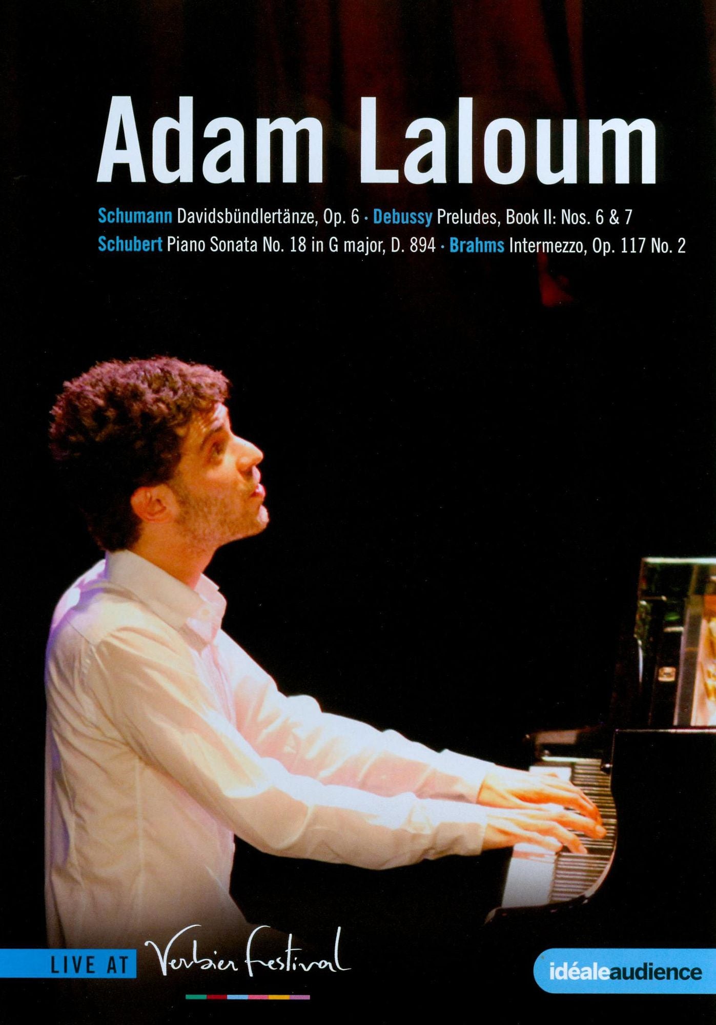 Adam Laloum: Schumann/Debussy/Schubert/Brahms: Live at Verbier Festival
