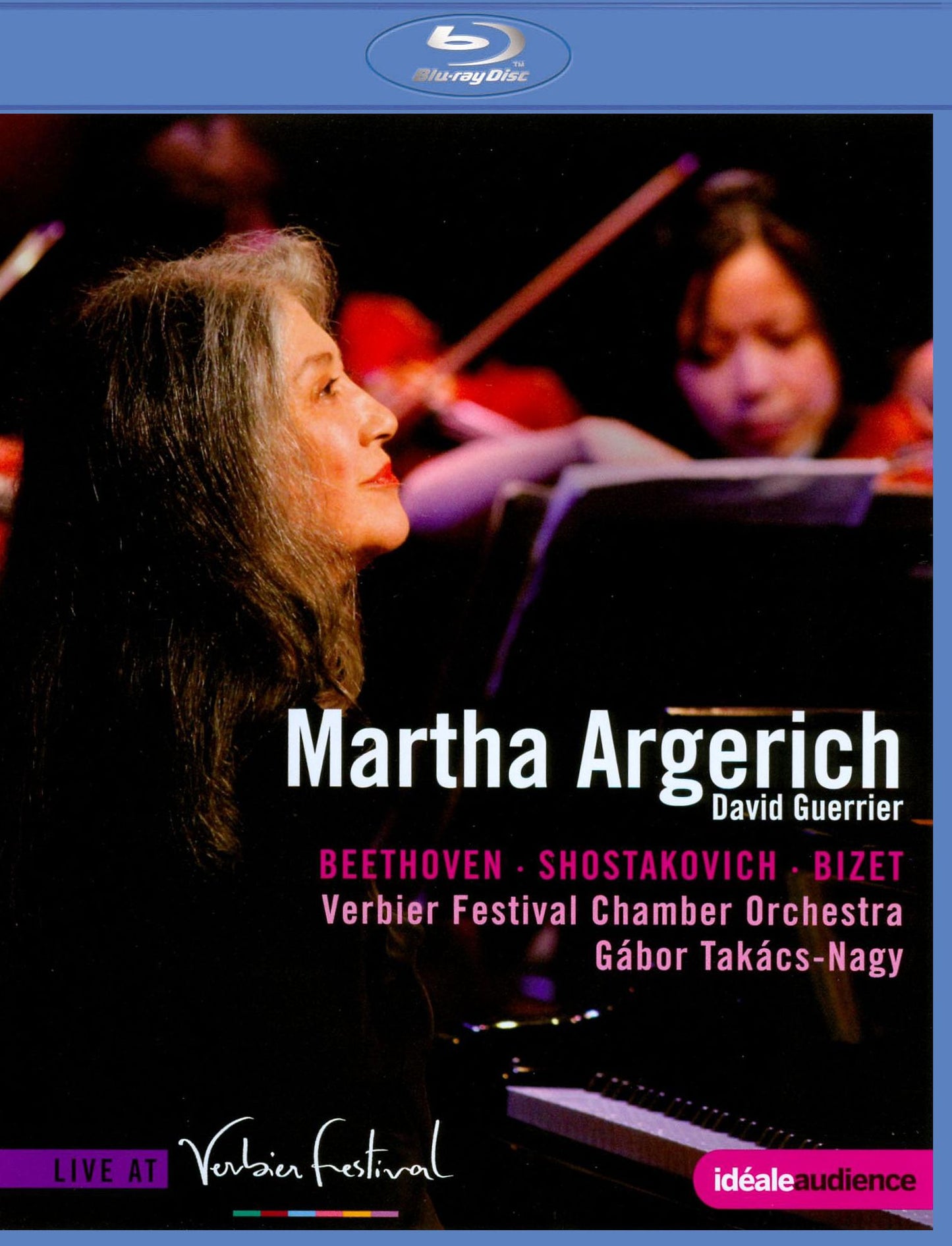 Martha Argerich: Live at Verbier Festival - Beethoven/Shostakovich/Bizet [Blu-ray]