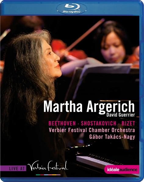 Martha Argerich: Live at Verbier Festival - Beethoven/Shostakovich/Bizet [Blu-ray]