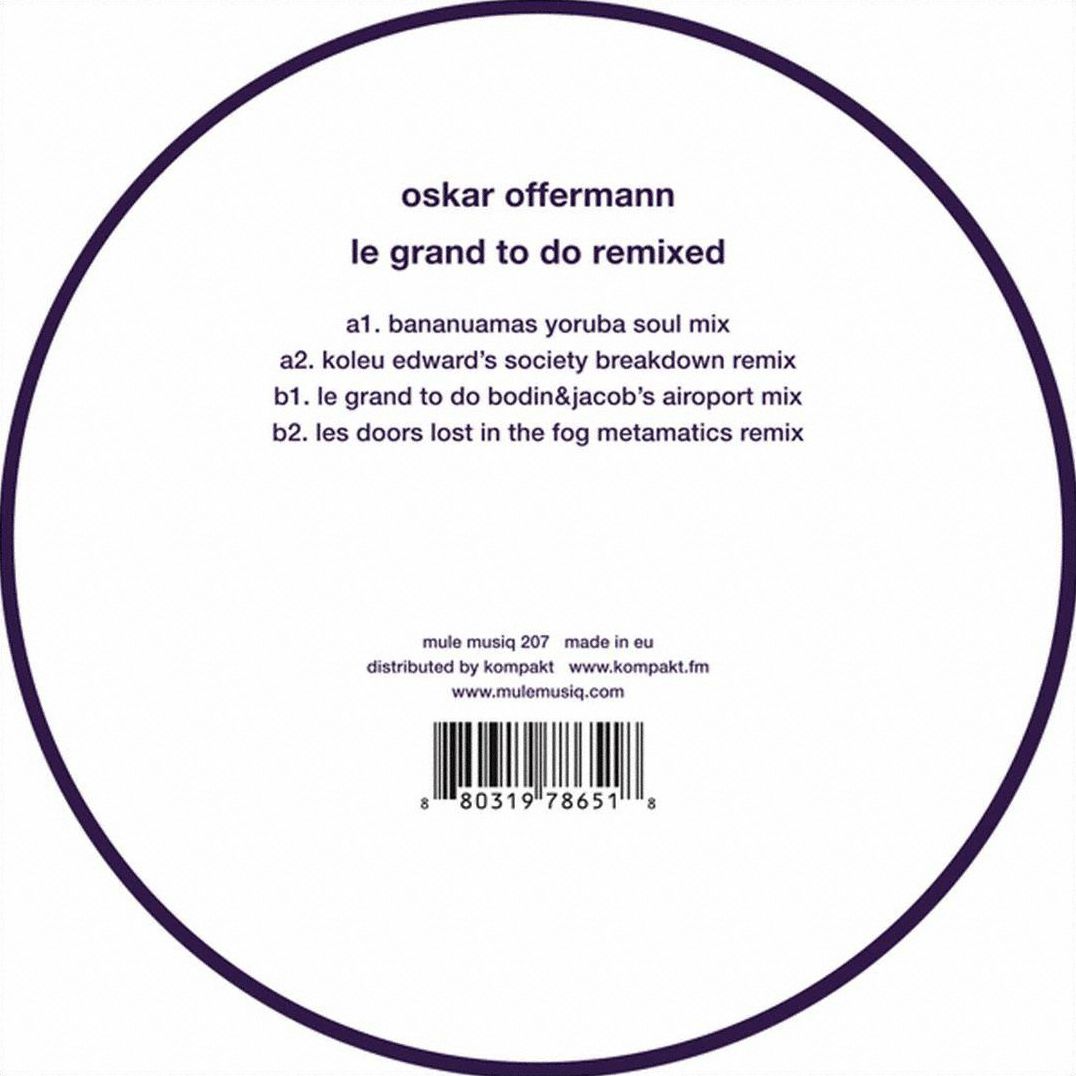 Grand To Do [Remixes]
