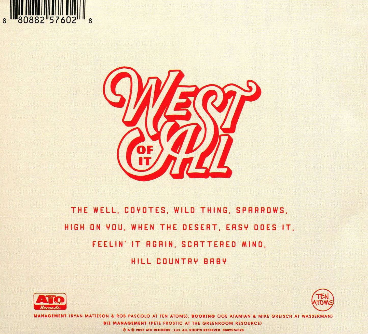 West Of It All (Sft)