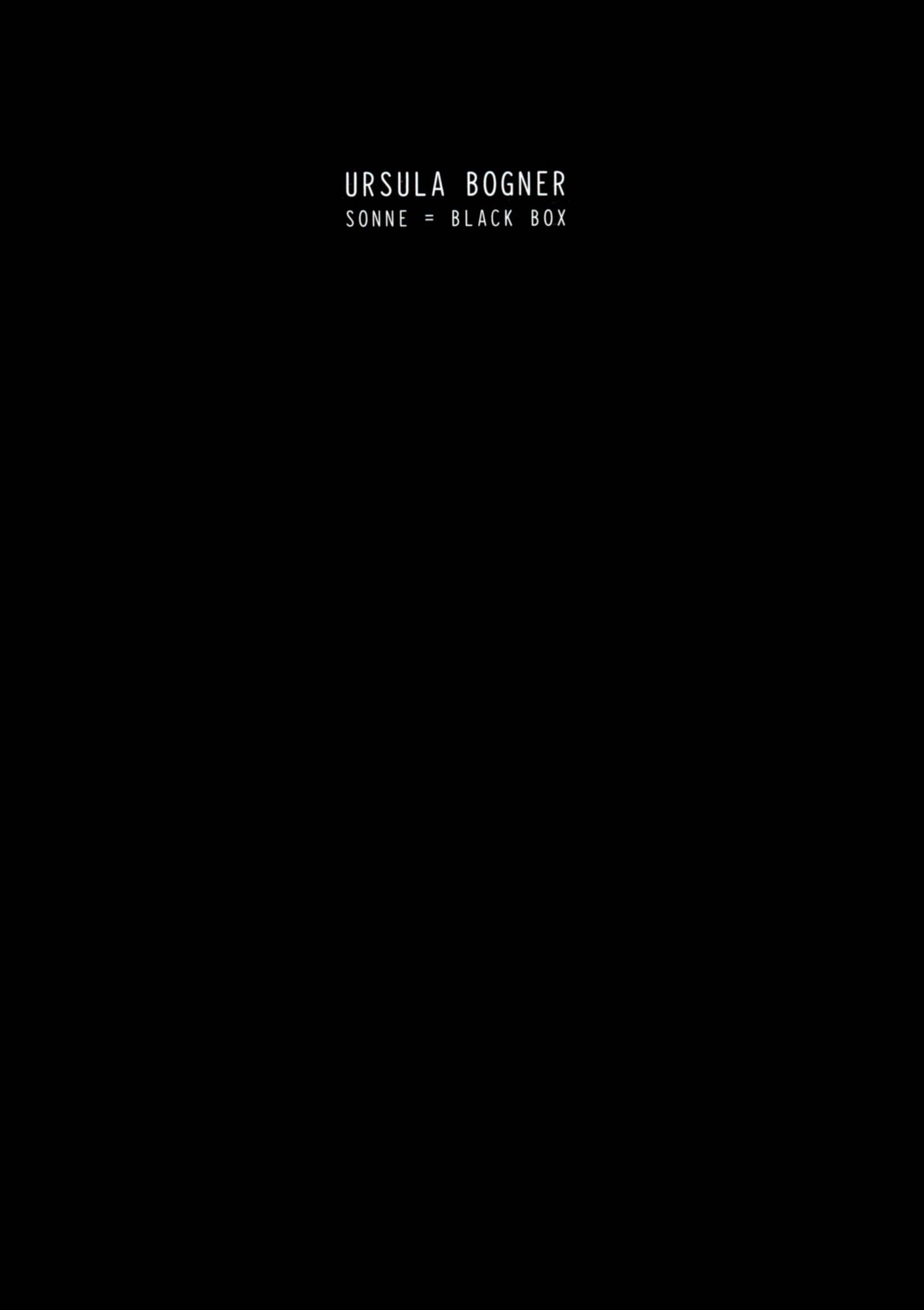 Sonne = Blackbox