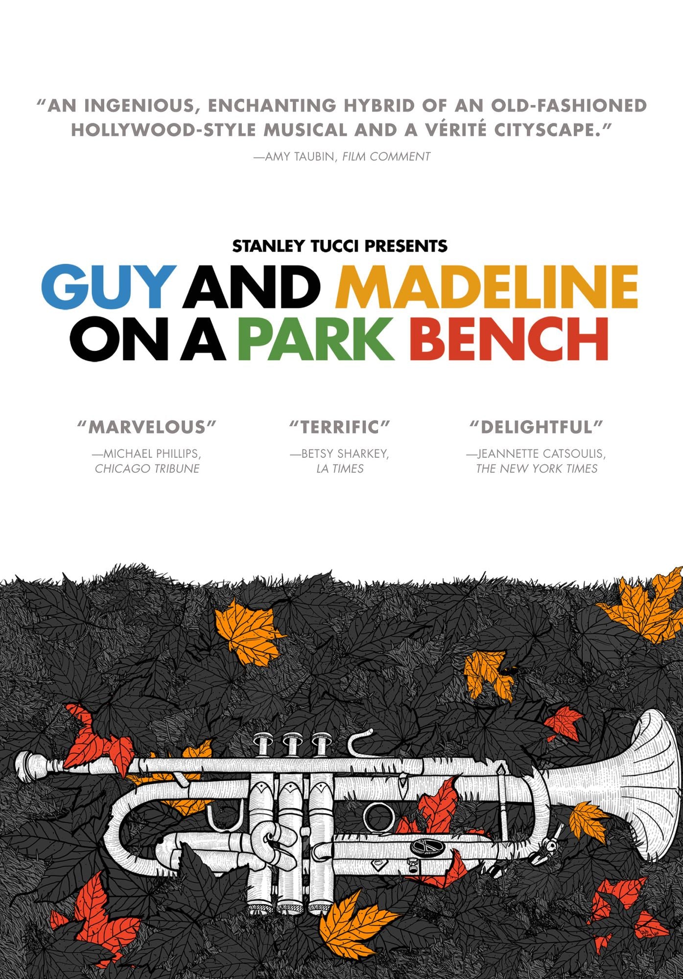 Guy and Madeline on a Park Bench