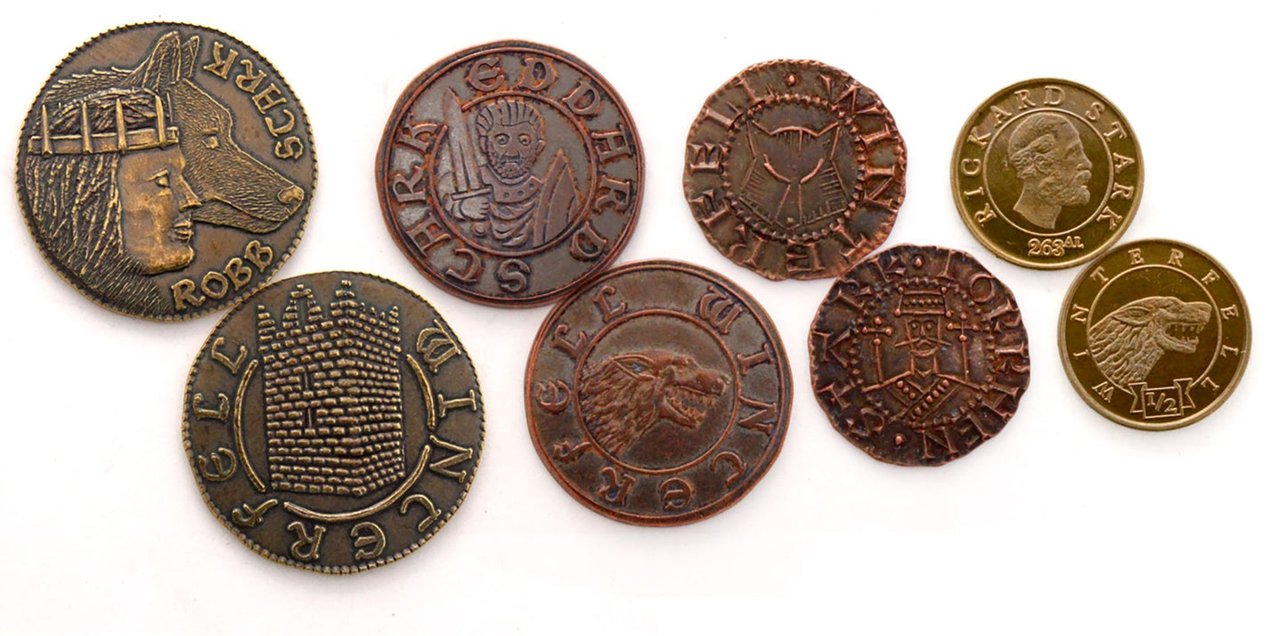 House Set Stark Coins