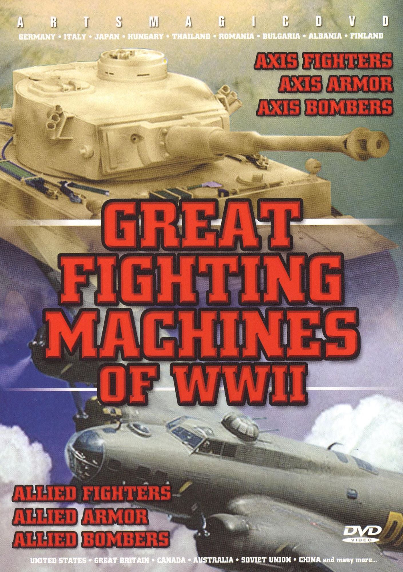Great Fighting Machines of WWII [6 Discs]
