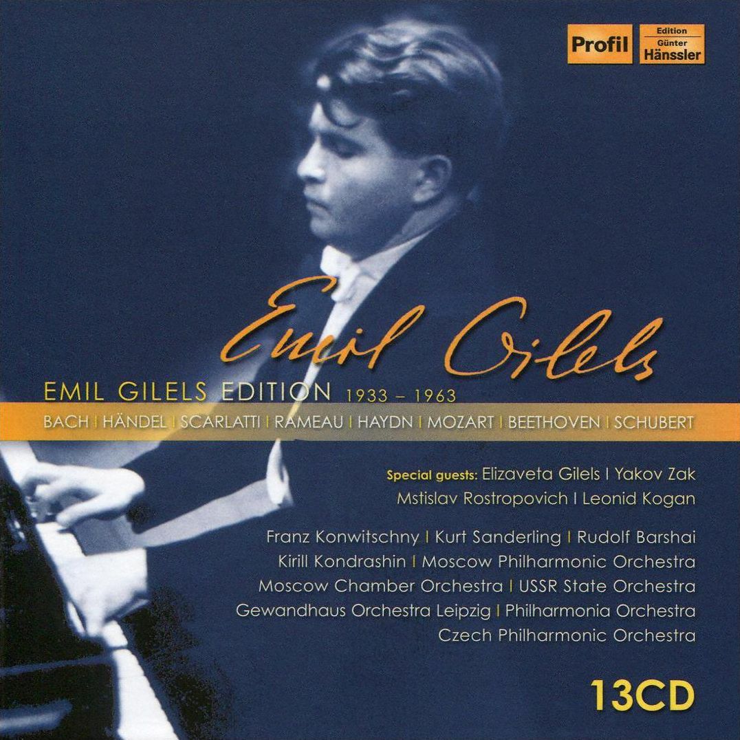 Emil Gilels Edition, 1933 - 1963