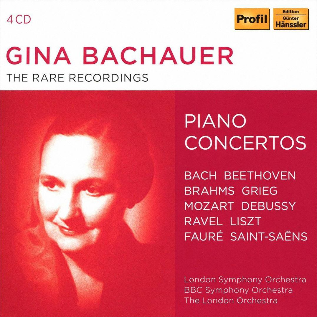 Gina Bachauer: The Rare Recordings - Piano Concertos