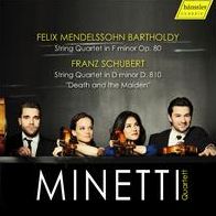 Felix Mendelssohn Bartholdy: String Quartet in F minor, Op. 80; Franz Schubert: String Quartet in D minor, D. 810 "De