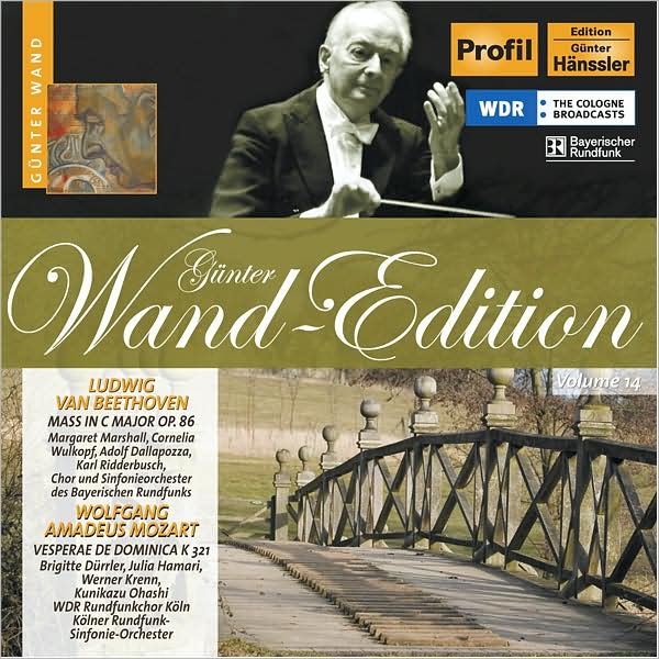 G?nter Wand-Edition, Vol. 14 (Beethoven: Mass, Op. 86; Mozart: Vesperae de Dominica, K. 321)
