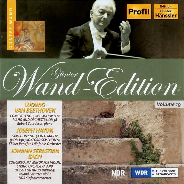 Beethoven: Piano Concerto No. 4; Haydn: Symphony No. 92; Bach: Violin Concerto
