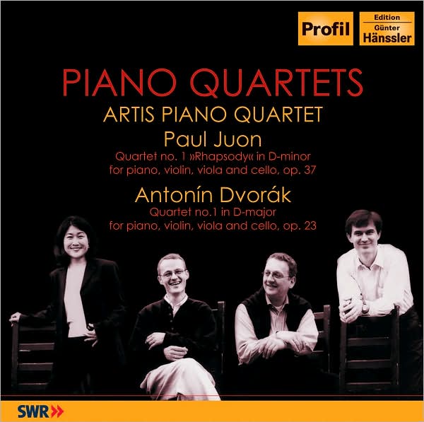Piano Quartets by Paul Juon & Anton?n Dvor?k