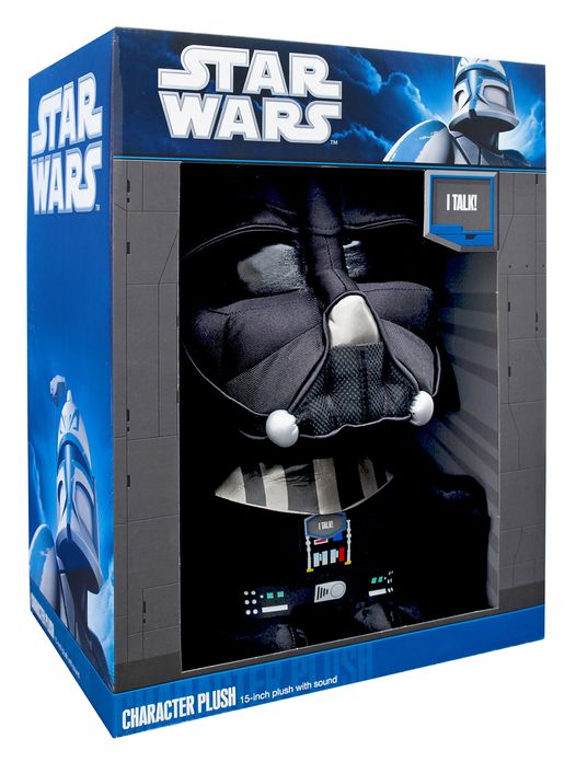 SW/Plush Talking/(15in) Deluxe/Darth Vader (Boxed)