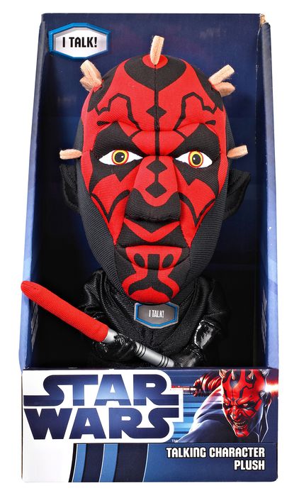 Star Wars Darth Maul Medium Talking Plush