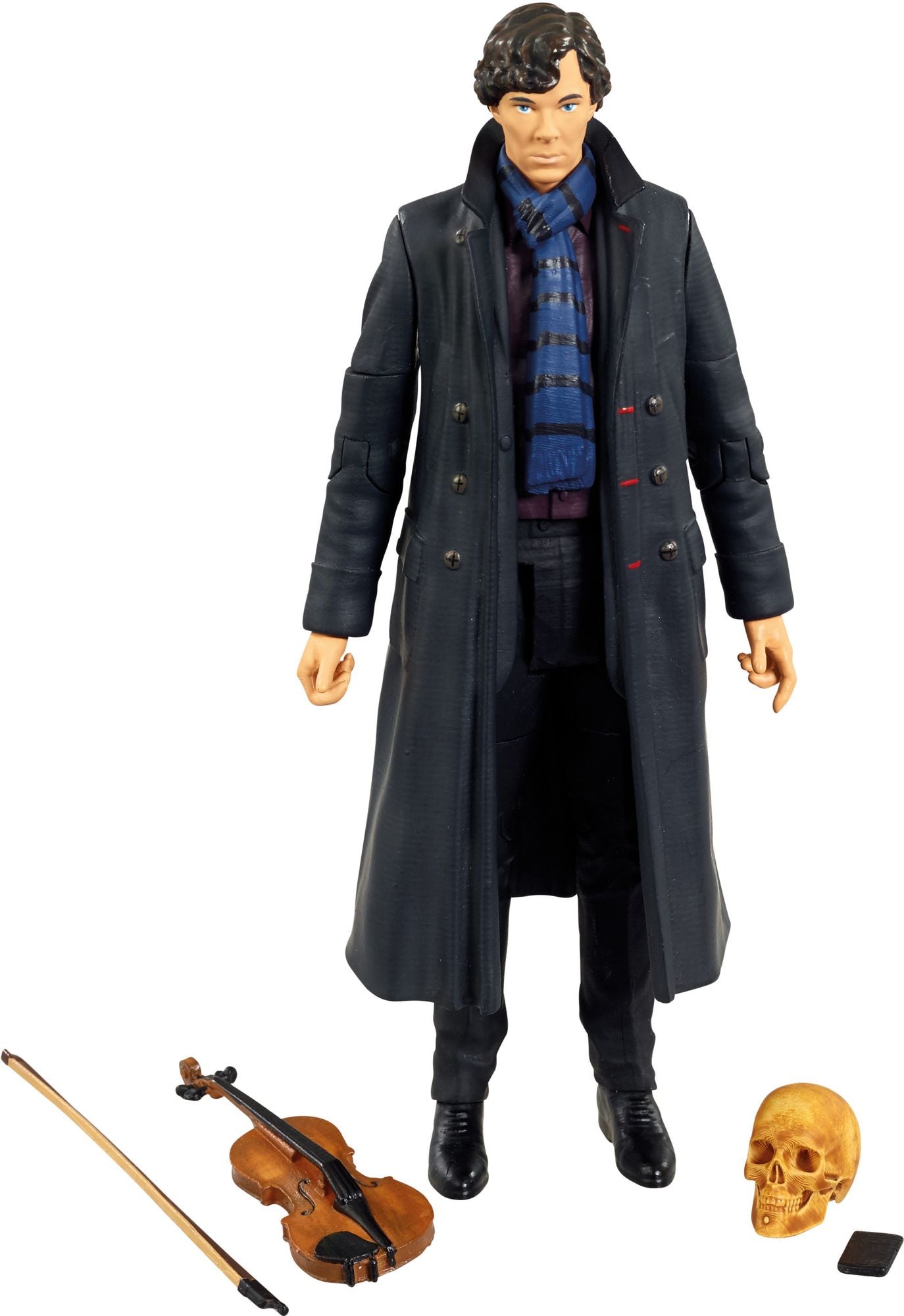 Sherlock: 5 Inch Action Figure (Violin and Skull)
