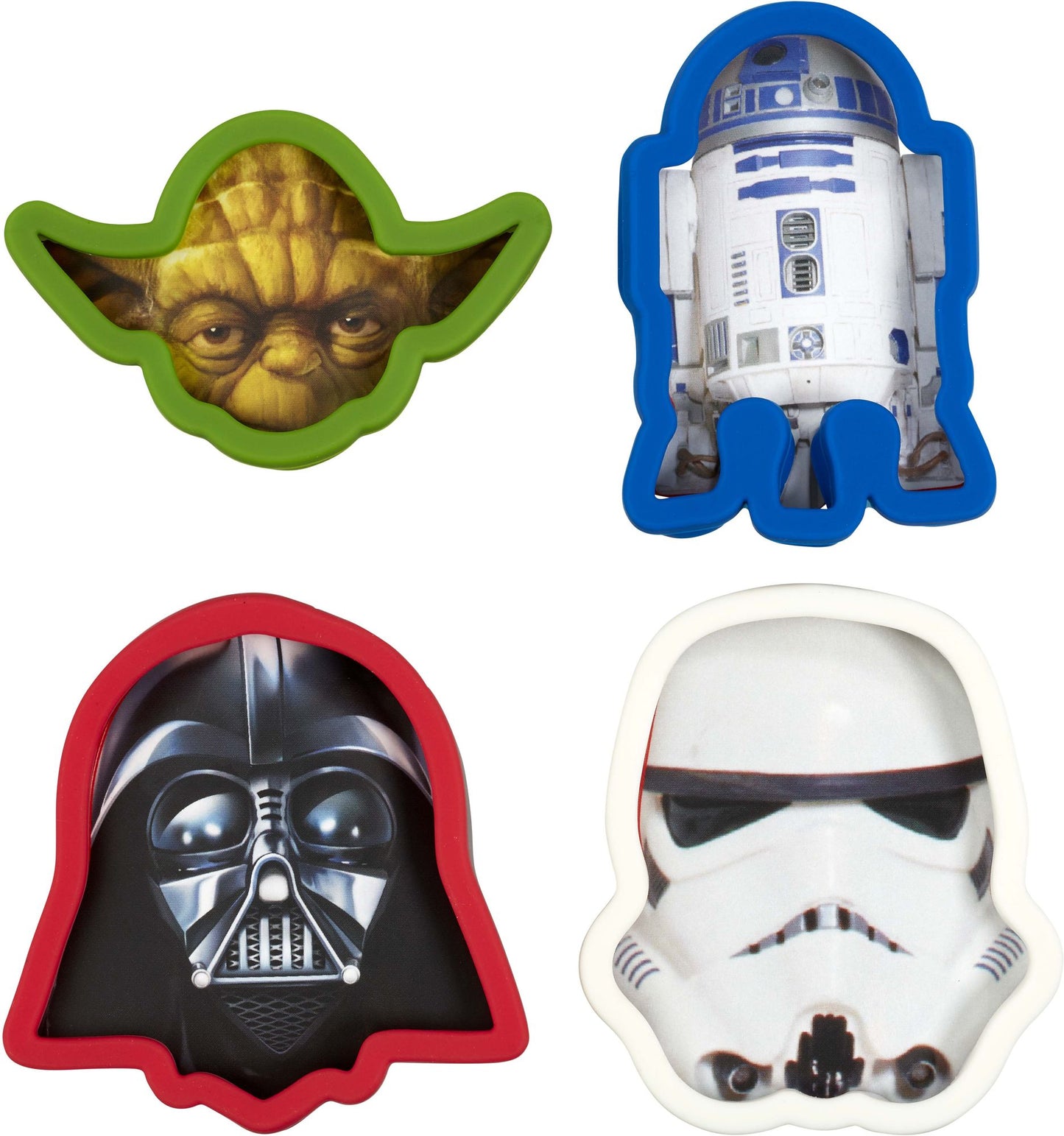 Star Wars Cookie Cutters - 4pk Metal