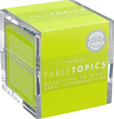 Table Topics Conversation Cards - Family