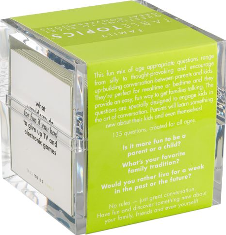 Table Topics Conversation Cards - Family