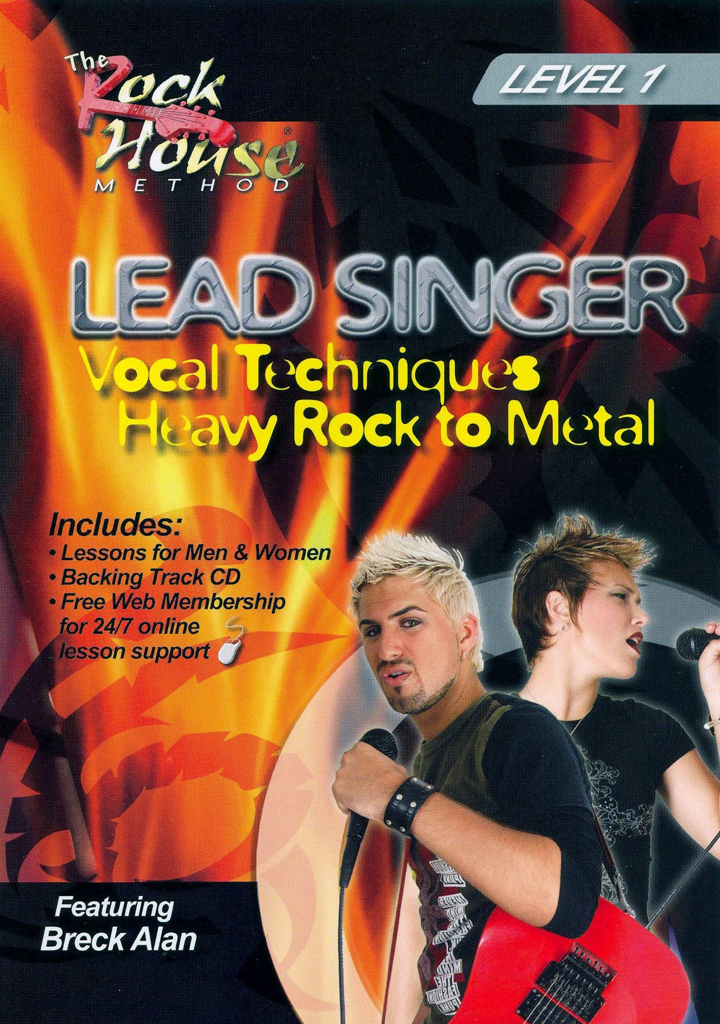 Rock House Method: Lead Singer, Heavy Rock to Metal: Level 1 [CD/DVD]