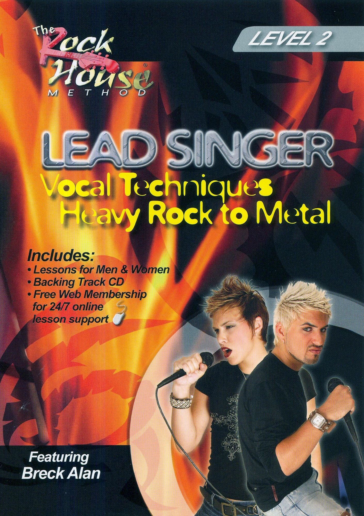The Rock House Method: Lead Singer, Heavy Rock to Metal: Level 2 [CD/DVD]