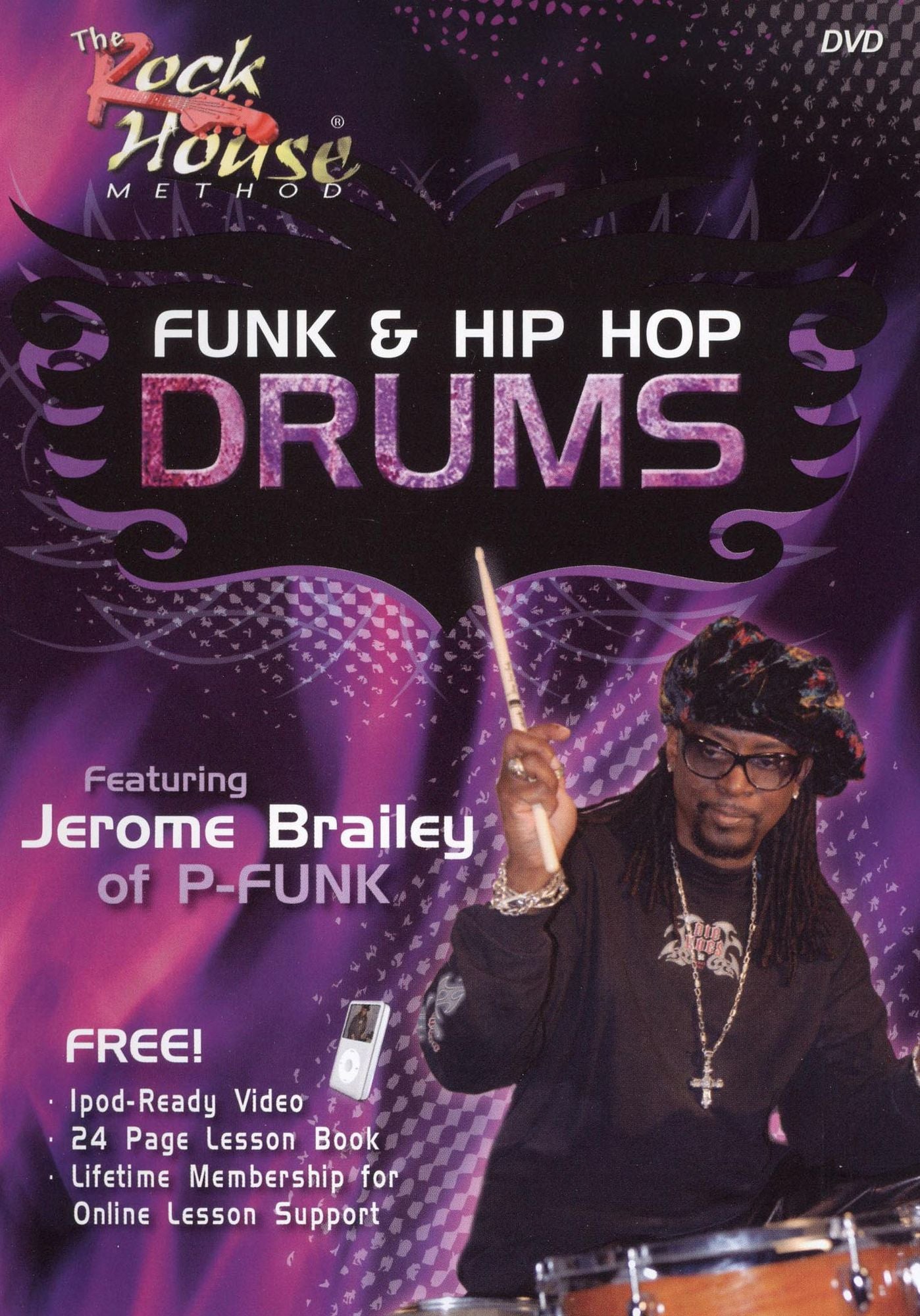 The Rock House Method: Funk & Hip-Hop Drums Featuring Jerome Brailey