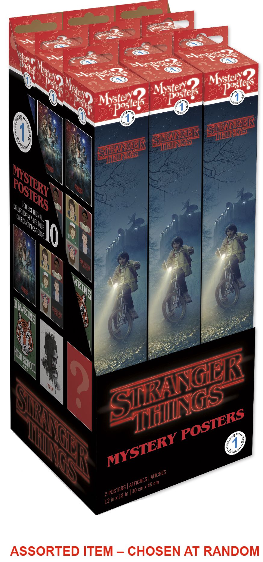 MYSTERY POSTER - STRANGER THINGS