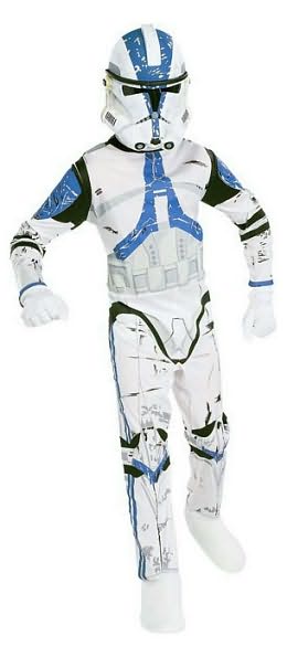 Star Wars Clone Trooper Child Costume: Size Large (12-14)