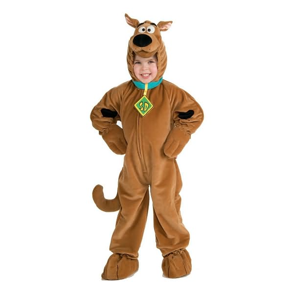 Scooby-Doo Super Deluxe Toddler/Child Costume: Size Medium