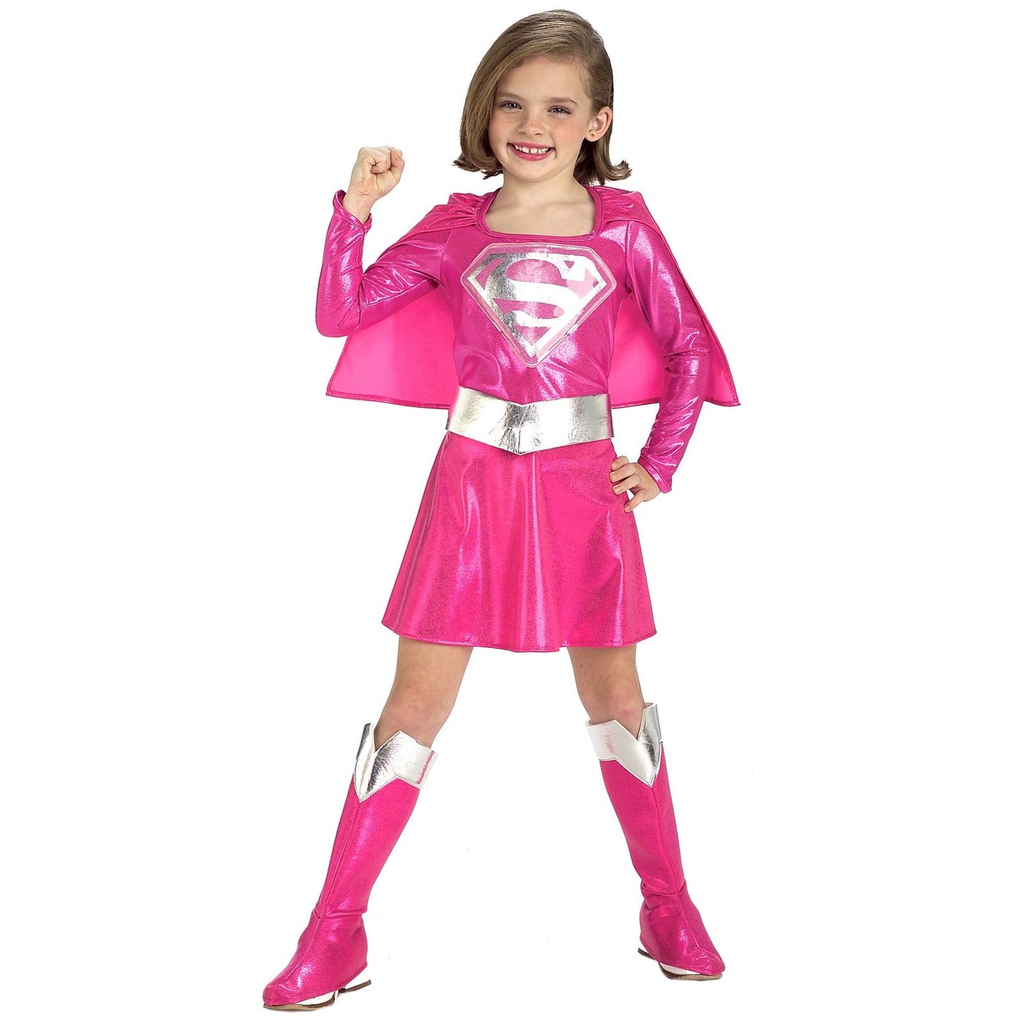 Pink Supergirl Toddler/Child Costume: Size Small