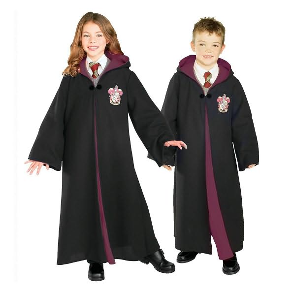 Harry Potter Gryffindor Robe Deluxe Child Costume: Size Large