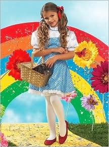 Wizard of Oz Dorothy Child Costume: Size Small (4-6)