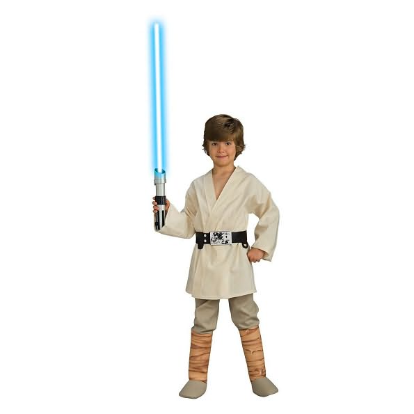 Star Wars Luke Skywalker Deluxe Child Costume: Size Medium