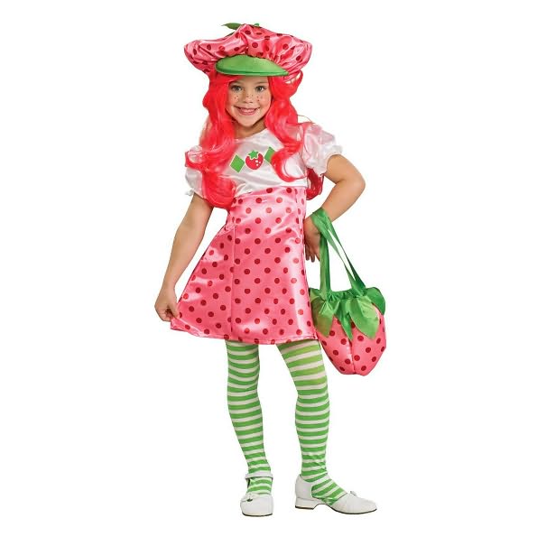 Deluxe Strawberry Shortcake Toddler/Child Costume: Size Small