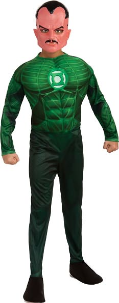 Costumes 199967 Green Lantern- Sinestro Muscle Child Costume