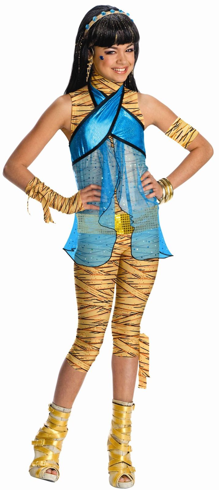 Costumes 211466 Monster High- Cleo de Nile Child Costume