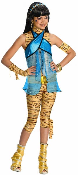 Costumes 211466 Monster High- Cleo de Nile Child Costume