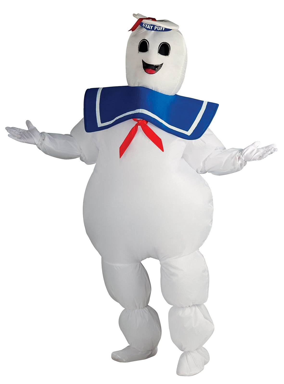 Ghostbusters - Inflatable Stay Puft Marshmallow Man Adult Costume: One-Size (Standard)
